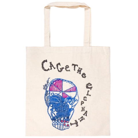 Cage The Elephant - Skull Tote Bag
