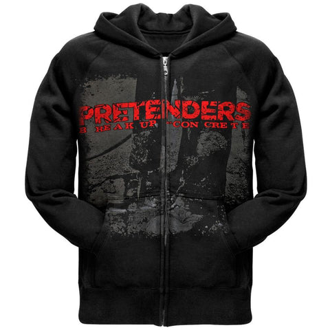 Pretenders - Concrete Splatter Zip Hoodie