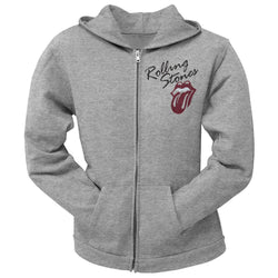 Rolling Stones - Only Rock N Roll Juniors Zip Hoodie