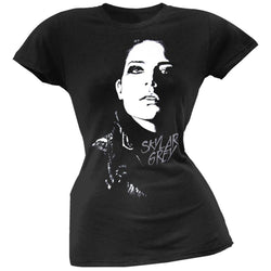 Skylar Grey - Face Juniors T-Shirt