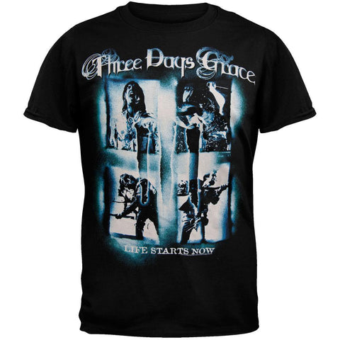 Three Days Grace - Screaming Squares Tour T-Shirt