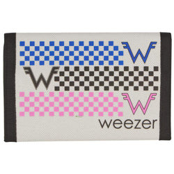 Weezer - Squares Velcro Wallet