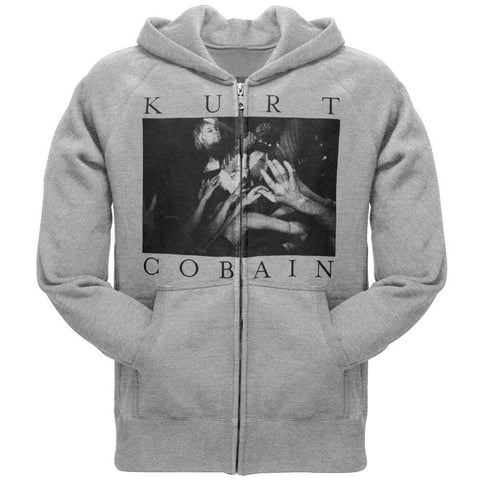 Kurt Cobain - Photo Logo Zip Hoodie
