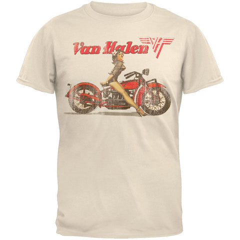 Van Halen - Biker Pin Up T-Shirt