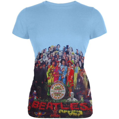 The Beatles - Sgt. Peppers Album Sublimation Juniors T-Shirt
