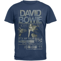 David Bowie - Isolar Tour 1976 Soft T-Shirt
