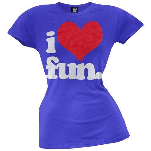 Fun. - I Heart Fun. Juniors T-Shirt