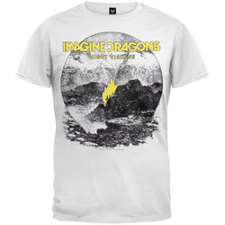 Imagine Dragons - Flame White T-Shirt