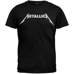 Metallica - Metallica Black And White Logo T-Shirt