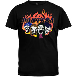 Pantera - Four Skulls T-Shirt