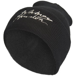 Whitney Houston - Signature Logo - Knit Wool Hat