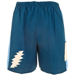 Grateful Dead - Lightning Bolt Blue Juvy Shorts