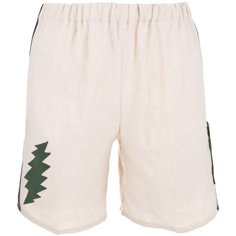 Grateful Dead - Lightning Bolt Natural Toddler Shorts