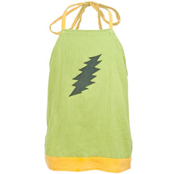 Grateful Dead - Lightning Bolt Green Infant Halter Top