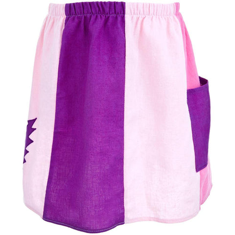 Grateful Dead - Lightning Bolt Pink Infant Panel Skirt