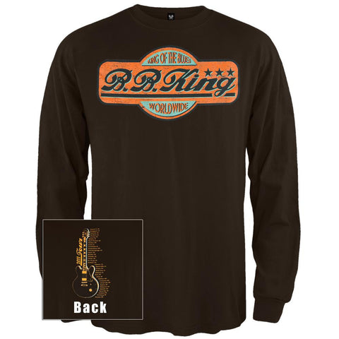 BB King - Worldwide 2011 Tour Long Sleeve T-Shirt