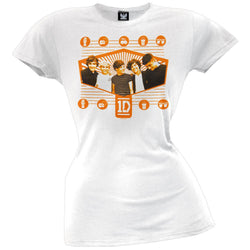 One Direction - Radiant Hexagon Juniors T-Shirt