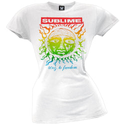 Sublime - Rainbow Sun Juniors T-Shirt
