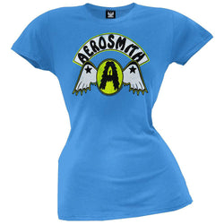 Aerosmith - Circle A With Wings Juniors T-Shirt
