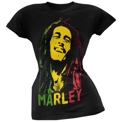 Bob Marley - Rasta Face Juniors T-Shirt