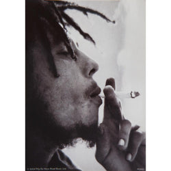 Bob Marley - Side Smoke Postcard