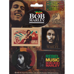 Bob Marley - Classics 5 Piece Magnet Set