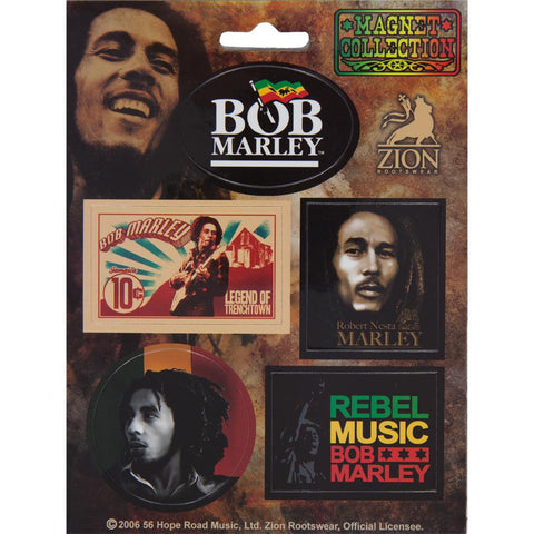 Bob Marley - Classics 5 Piece Magnet Set