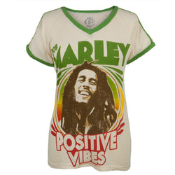 Bob Marley - Positive Vibration 1976 Juniors Soccer T-Shirt