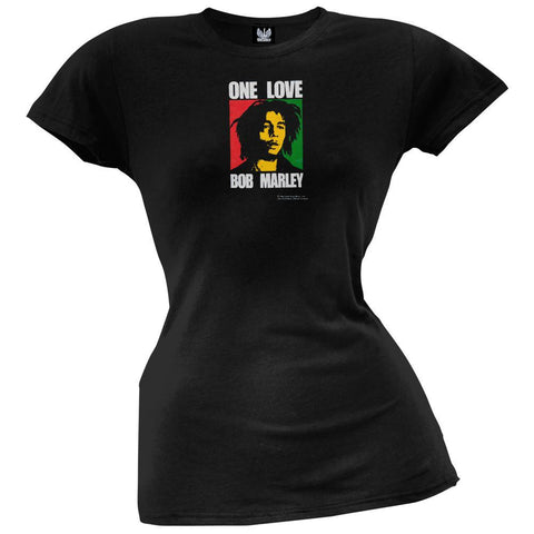 Bob Marley - One Flag Juniors T-Shirt