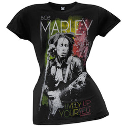 Bob Marley - Lively Up Guitar Juniors T-Shirt