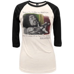 Bob Marley - Quotes Juniors Raglan