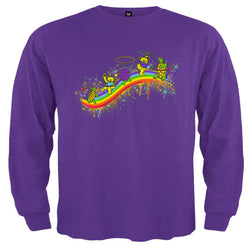 Grateful Dead - Rainbow Hoopers Purple Toddler Long Sleeve