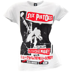 Sex Pistols - Japanese Poster Juniors T-Shirt