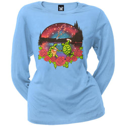 Grateful Dead - Terrapin Lake Sky Juniors Long Sleeve T-Shirt