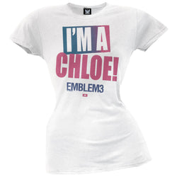 Emblem3 - I'm Chloe Juniors T-Shirt