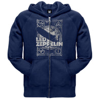 Led Zeppelin - You Shook Me Zip Hoodie