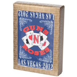 Guns N' Roses - Las Vegas 2012 Playing Cards