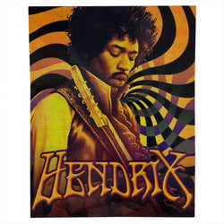 Jimi Hendrix - Spiral Experience Throw Blanket