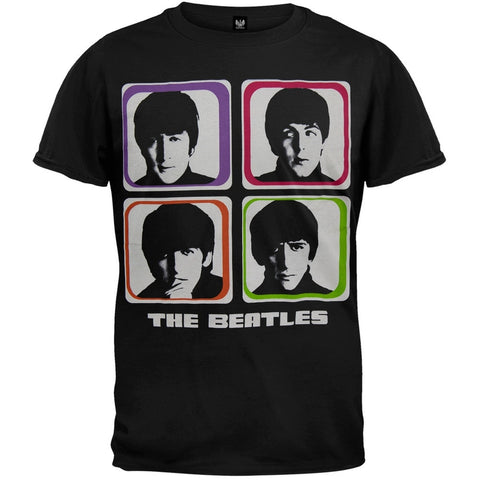 The Beatles - Four Colored Squares T-Shirt