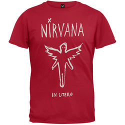 Nirvana - Chalk Outline In Utero Soft T-Shirt
