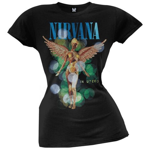 Nirvana - Bubble In Utero Juniors T-Shirt