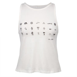 Nirvana - Symbols In Utero Juniors Tank Top