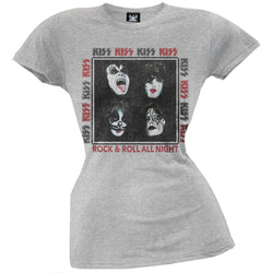 Kiss - Rock & Roll All Night Juniors T-Shirt