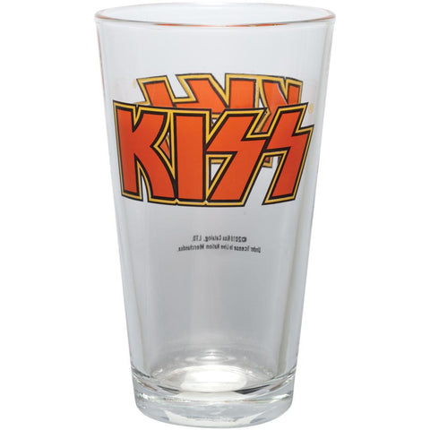 Kiss - Logo Pint Glass