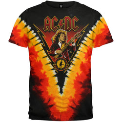 AC/DC - Angus Lightning Tie Dye T-Shirt