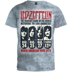 Led Zeppelin - L.A. 1975 Tie Dye T-Shirt