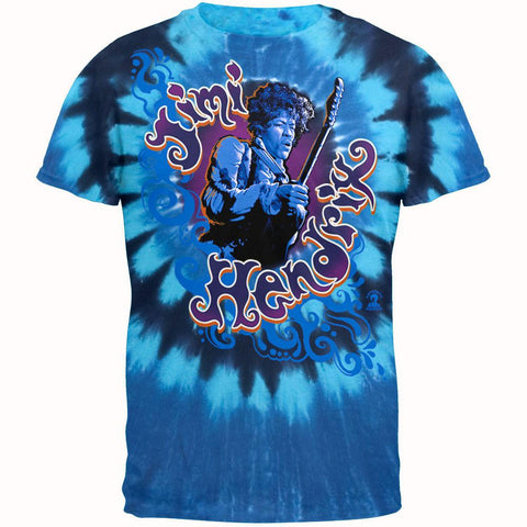 Jimi Hendrix - Hazed Tie Dye T-Shirt