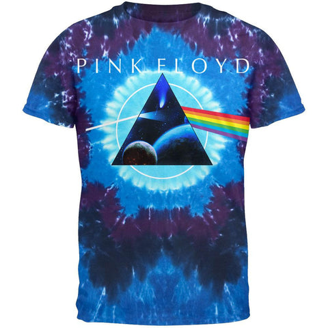 Pink Floyd - Dark Side Galaxy Tie Dye T-Shirt