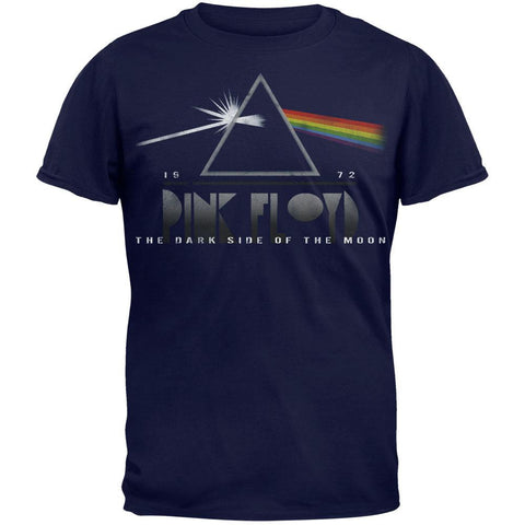 Pink Floyd - Lunatic Navy Adult T-Shirt