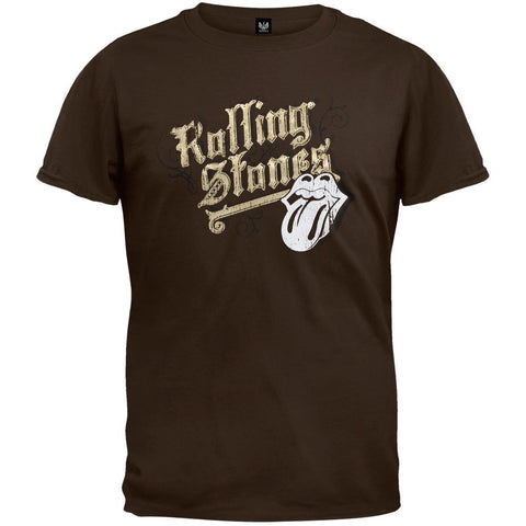 Rolling Stones - Gold Logo Soft T-Shirt